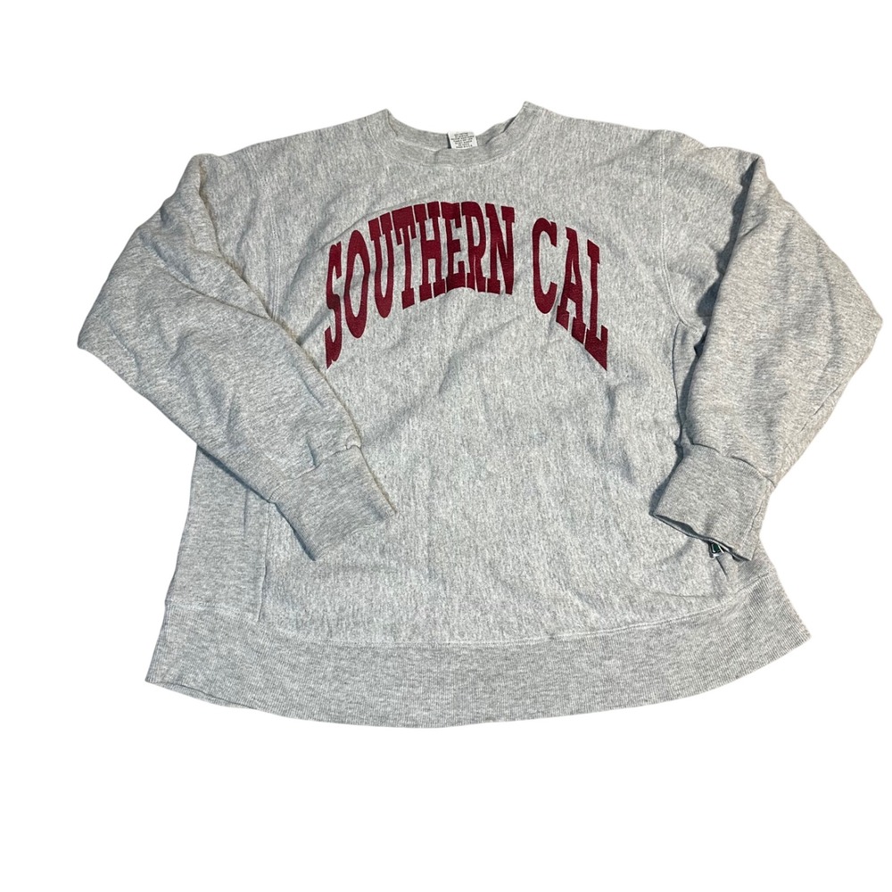 Desert Sportswear Southern Cal Sweatshirt Gray Prosweat Size L Made in USA